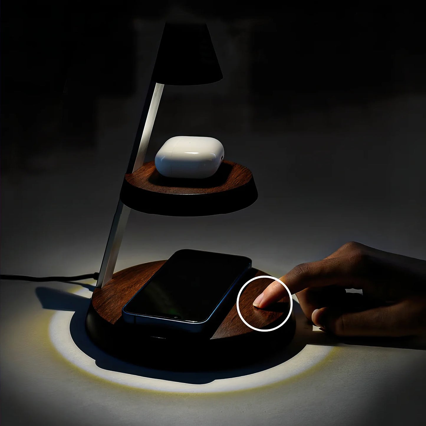 3-In-One Wireless Charger with Night Light