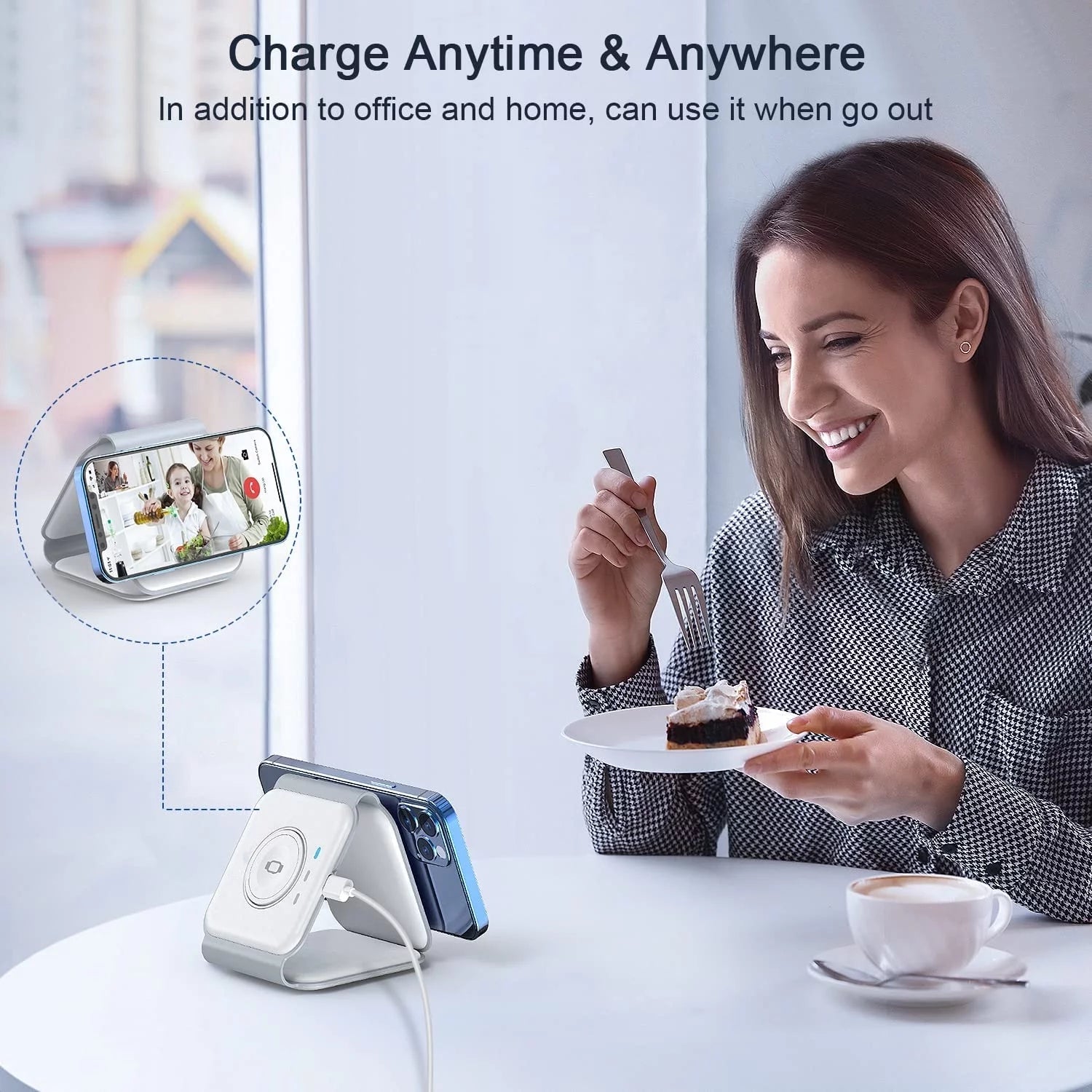 3 in 1 Wireless Charging Station for Multiple Device Apple