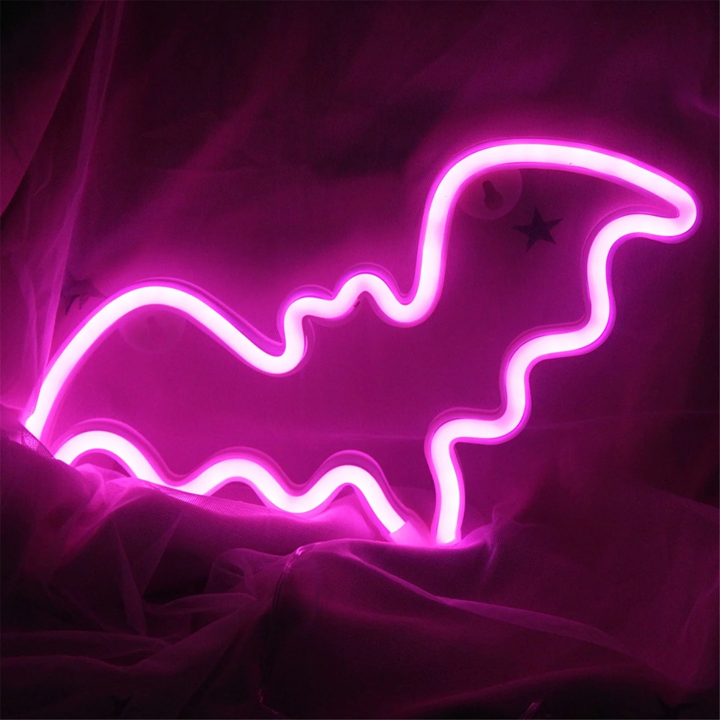 Neon Bat Lamp 