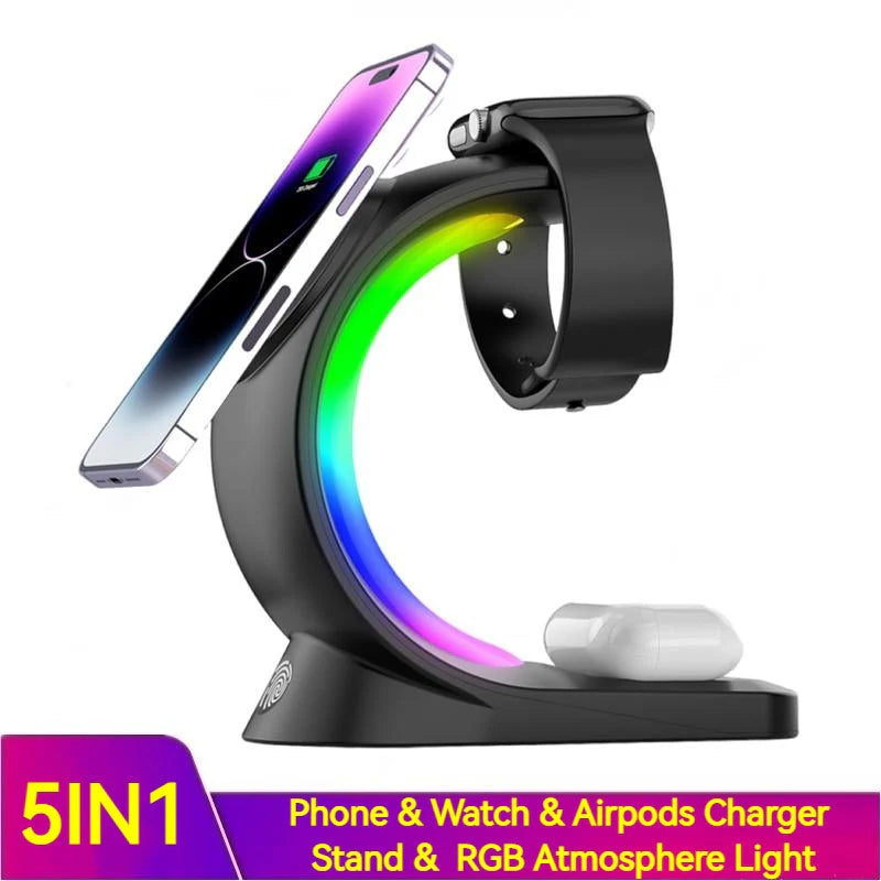 4 in 1 Magnetic Wireless Charger 